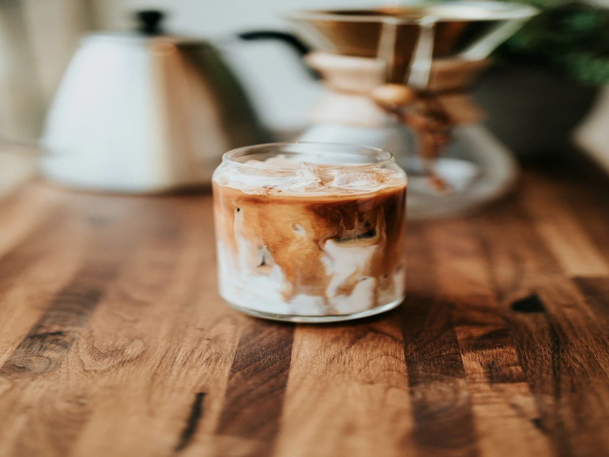 Iced Vanilla Cold Brew with Sweet Cream